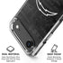 NFL Los Angeles Chargers Black & White iPhone 17 Air Clear Case