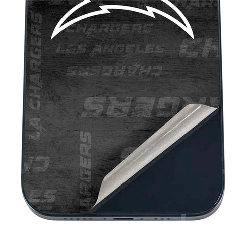 NFL Los Angeles Chargers Black & White iPhone 17 Air Skin