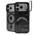 NFL Los Angeles Chargers Black & White iPhone 17 Pro Kickstand Case