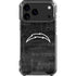 NFL Los Angeles Chargers Black & White iPhone 17 Pro Max Clear Case