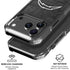 NFL Los Angeles Chargers Black & White iPhone 18 Pro Clear Case