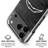 NFL Los Angeles Chargers Black & White iPhone 18 Pro Clear Case