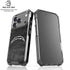 NFL Los Angeles Chargers Black & White iPhone 18 Pro Clear Case