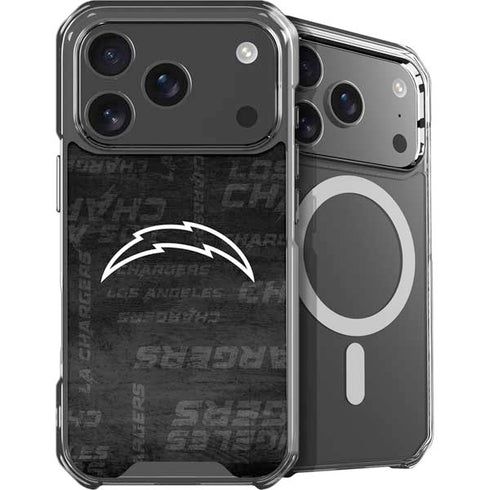 NFL Los Angeles Chargers Black & White iPhone 18 Pro Max MagSafe Case
