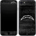 NFL Los Angeles Chargers Black & White iPhone 8 Skin