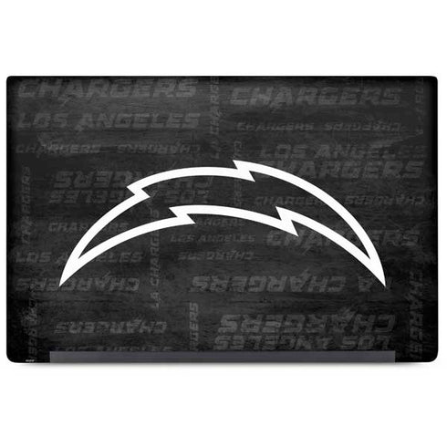 NFL Los Angeles Chargers Black & White Dell Latitude Skin