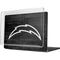 NFL Los Angeles Chargers Black & White MacBook Pro 14in (2021-24) Case plus Skin