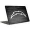 NFL Los Angeles Chargers Black & White MacBook Skins