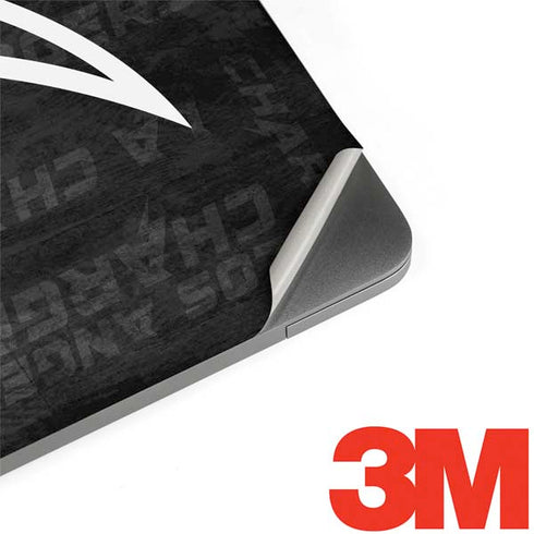 NFL Los Angeles Chargers Black & White MacBook Skins