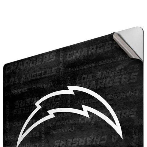 NFL Los Angeles Chargers Black & White Apple MacBook Pro 16-inch Skin