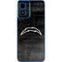 NFL Los Angeles Chargers Black & White Moto G Play 4G (2024) Skin