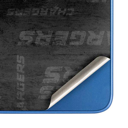 NFL Los Angeles Chargers Black & White Moto G Play 4G (2024) Skin