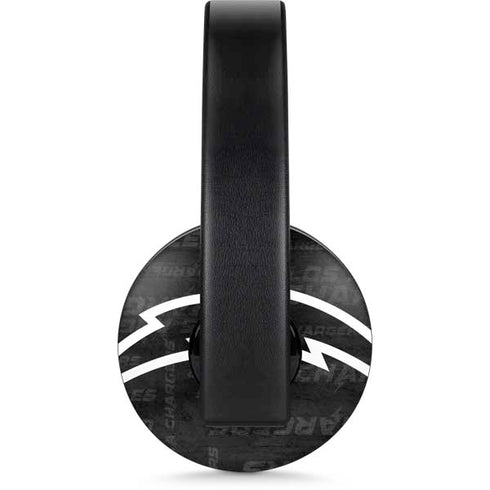 NFL Los Angeles Chargers Black & White PlayStation 4 Gold Wireless Headset Skin