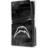 NFL Los Angeles Chargers Black & White PS5 Pro Disk Console Skin