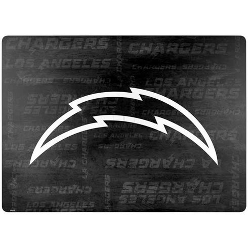 NFL Los Angeles Chargers Black & White Surface Laptop 7 13.8in Skin