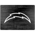 NFL Los Angeles Chargers Black & White Surface Laptop 7 13.8in Skin