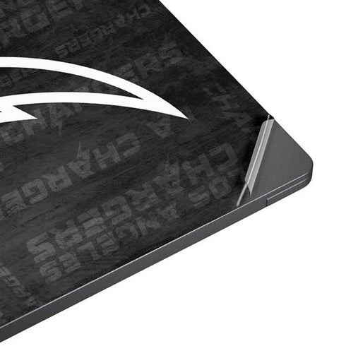 NFL Los Angeles Chargers Black & White Surface Laptop 7 15in Skin