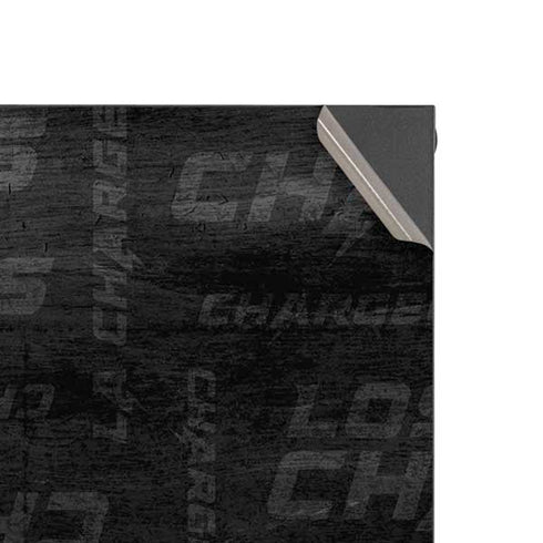 NFL Los Angeles Chargers Black & White XBox Series X Digital Edition Console Skin