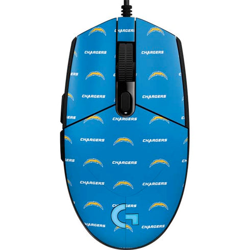 NFL Los Angeles Chargers Blitz Series G203 Prodigy RGB Wired Gaming Mouse Skin