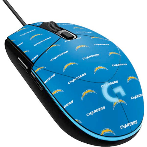 NFL Los Angeles Chargers Blitz Series G203 Prodigy RGB Wired Gaming Mouse Skin