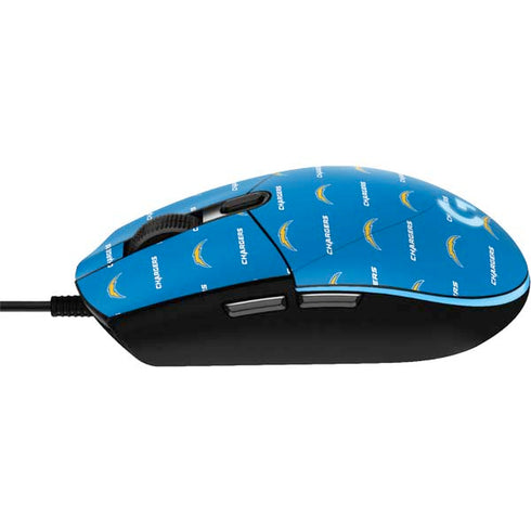 NFL Los Angeles Chargers Blitz Series G203 Prodigy RGB Wired Gaming Mouse Skin