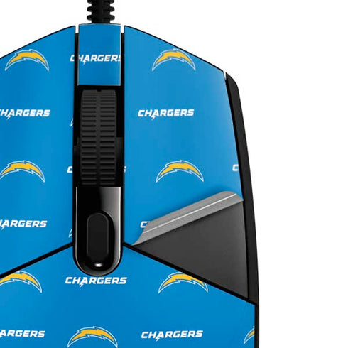 NFL Los Angeles Chargers Blitz Series G203 Prodigy RGB Wired Gaming Mouse Skin
