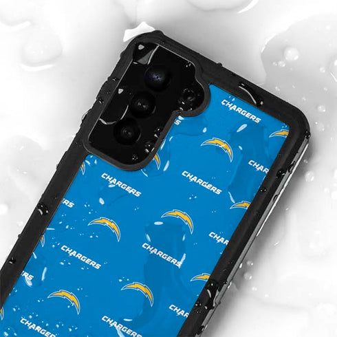 NFL Los Angeles Chargers Blitz Series Galaxy S24 Plus Waterproof Case
