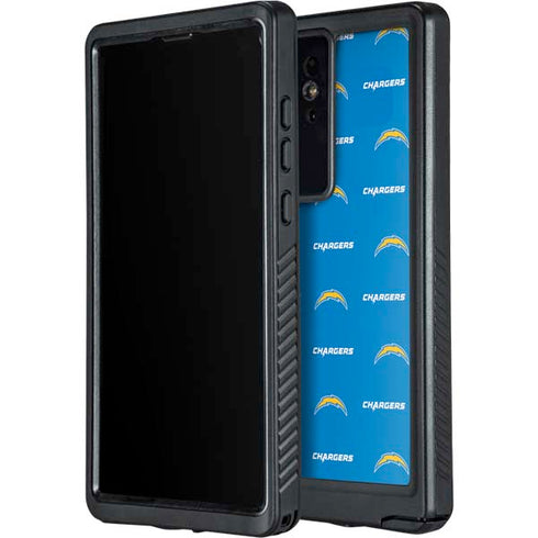 NFL Los Angeles Chargers Blitz Series Galaxy S24 Ultra Waterproof Case