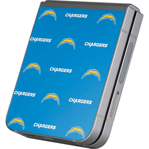 NFL Los Angeles Chargers Blitz Series Galaxy Z Flip6 Skin