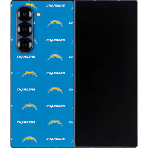 NFL Los Angeles Chargers Blitz Series Galaxy Z Fold6 Skin