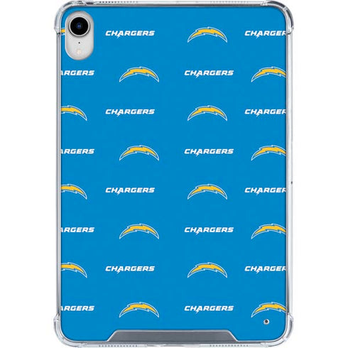 NFL Los Angeles Chargers Blitz Series iPad 11th Gen (2025) Clear Case