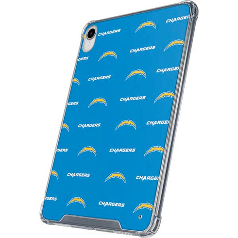 NFL Los Angeles Chargers Blitz Series iPad 11th Gen (2025) Clear Case