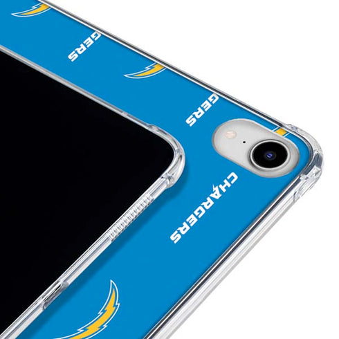 NFL Los Angeles Chargers Blitz Series iPad 11th Gen (2025) Clear Case