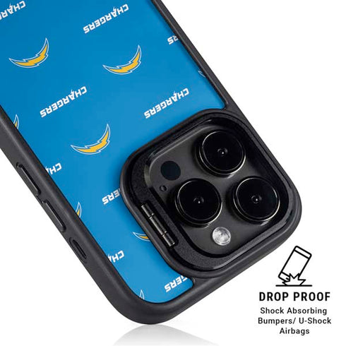 NFL Los Angeles Chargers Blitz Series iPhone 14 Pro Max Kickstand Case