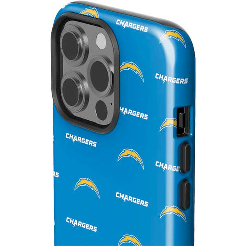 NFL Los Angeles Chargers Blitz Series iPhone 15 Pro Impact Case