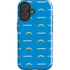 NFL Los Angeles Chargers Blitz Series iPhone 16 Impact Case