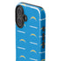 NFL Los Angeles Chargers Blitz Series iPhone 16 Impact Case