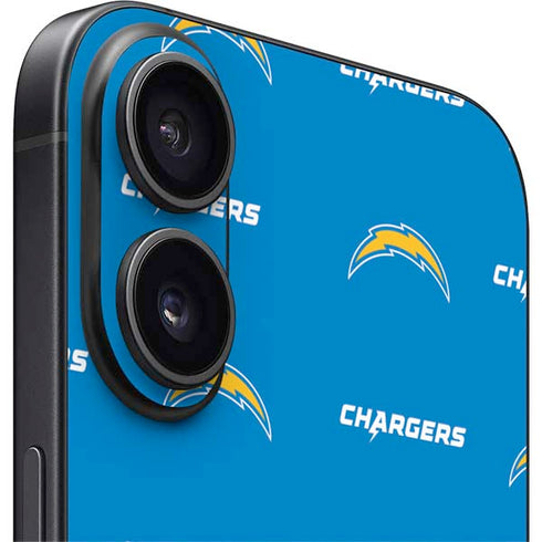 NFL Los Angeles Chargers Blitz Series iPhone 16 Plus Skin