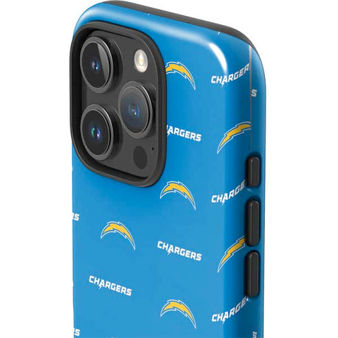 NFL Los Angeles Chargers Blitz Series iPhone 16 Pro Impact Case