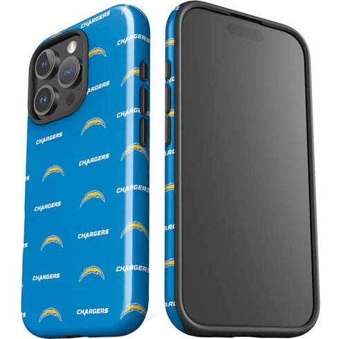 NFL Los Angeles Chargers Blitz Series iPhone 16 Pro Max Impact Case