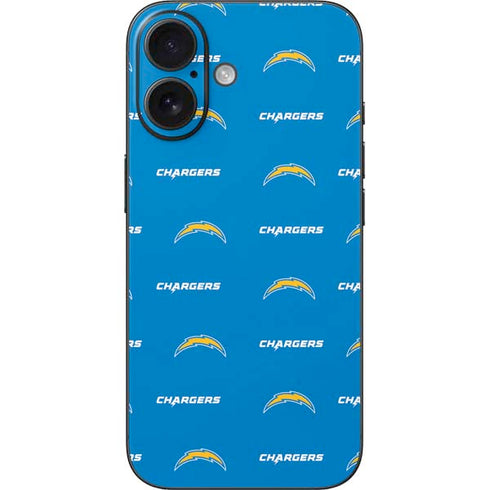 NFL Los Angeles Chargers Blitz Series iPhone 16 Skin