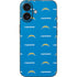 NFL Los Angeles Chargers Blitz Series iPhone 16 Skin