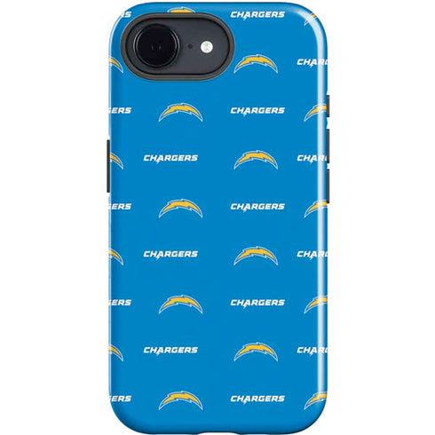 NFL Los Angeles Chargers Blitz Series iPhone 16e Impact Case