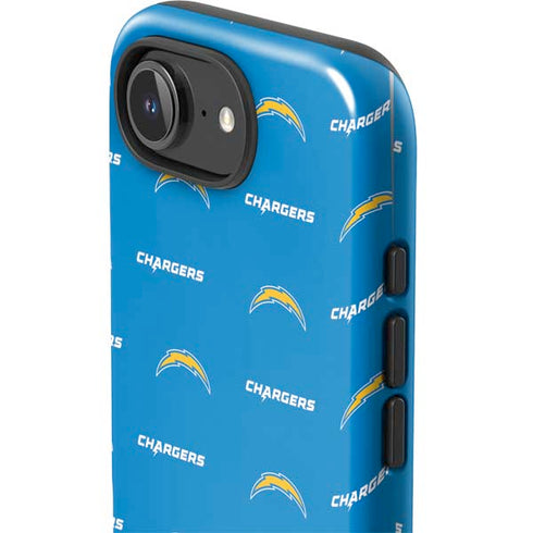 NFL Los Angeles Chargers Blitz Series iPhone 16e Impact Case