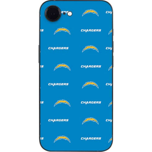 NFL Los Angeles Chargers Blitz Series iPhone 16e Skin