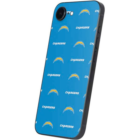 NFL Los Angeles Chargers Blitz Series iPhone 16e Skin