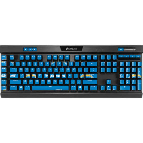 NFL Los Angeles Chargers Blitz Series K95 RGB PLATINUM Mechanical Gaming Keyboard Skin