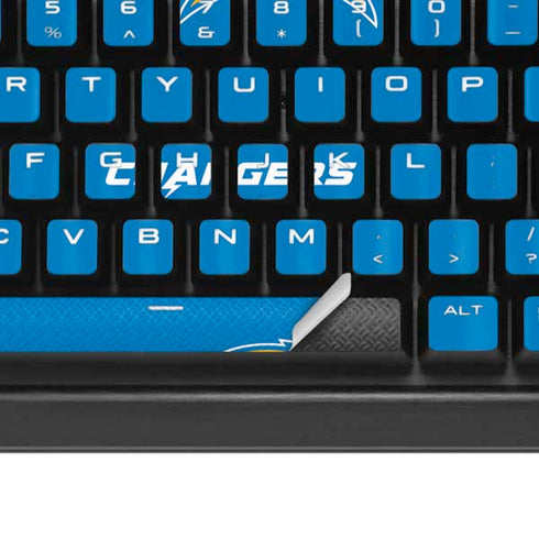 NFL Los Angeles Chargers Blitz Series K95 RGB PLATINUM Mechanical Gaming Keyboard Skin