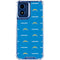 NFL Los Angeles Chargers Blitz Series Moto G 5G (2024) Clear Case