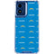 NFL Los Angeles Chargers Blitz Series Moto G Play 4G (2024) Clear Case